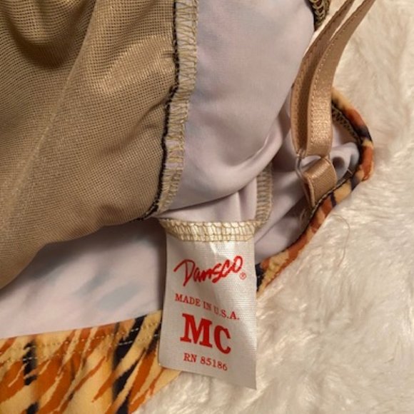 Dansco Dance Costume Tiger Girls Size MC Halloween - Picture 7 of 10